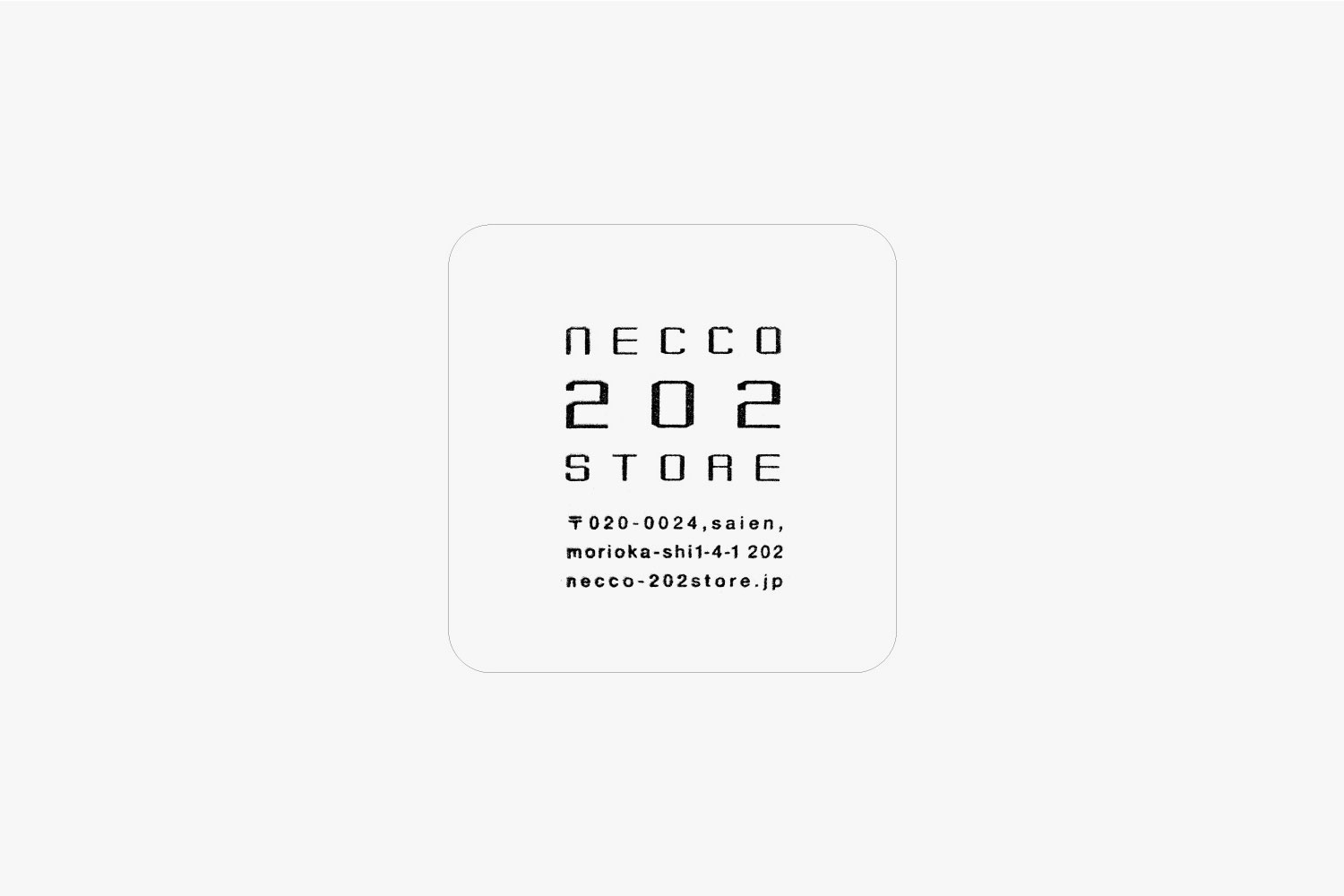 necco202store Shopcard